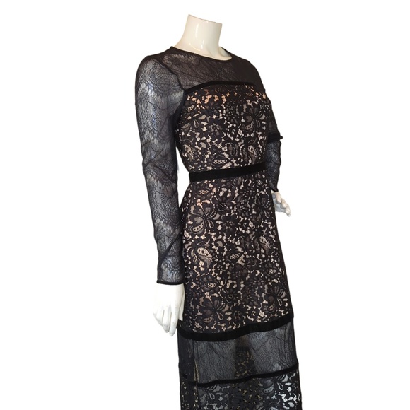Marciano Black Lace Maxi Dress - Picture 12 of 15